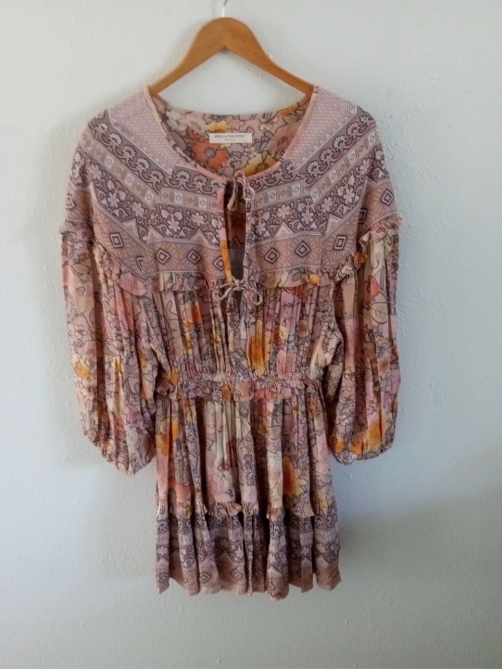 Spell Boho Amethyst Play Dress S